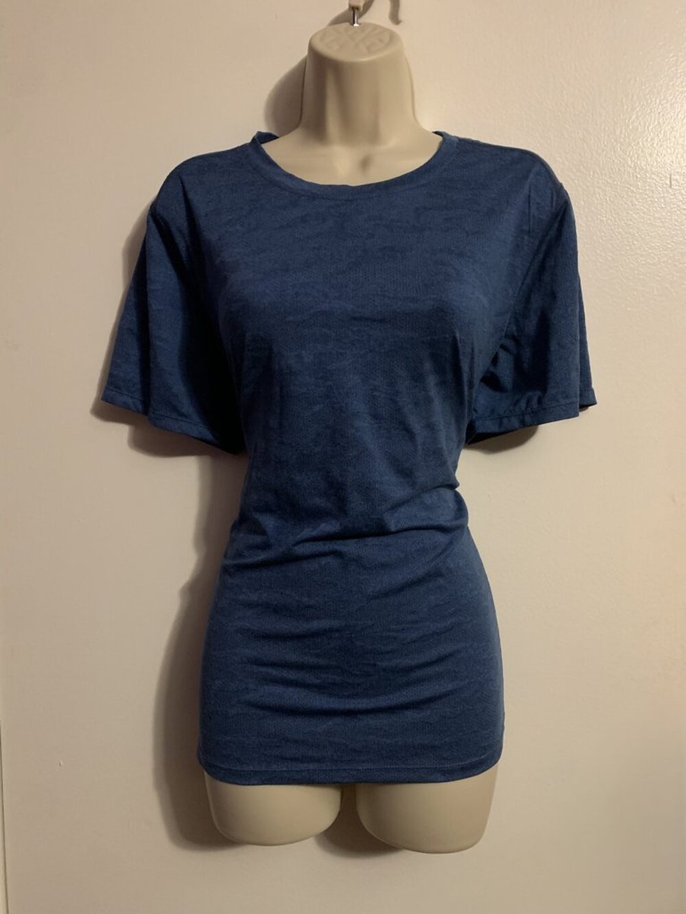 Lightweight Blue Woman's T-Shirt, Size XL,